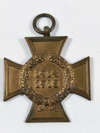 Ehrenkreuz für Kriegsteilnehmer, zusammengehöriges Set