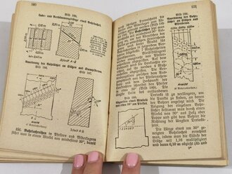 H.Dv. 220/4 " Ausbildungsvorschrift für die Pioniere" Teil 4, Sperren. Datiert 1943, 434 Seiten, gebraucht