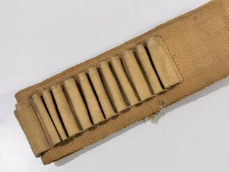 U.S. Indian wars prairie belt with M1910 pattern buckle, good condition