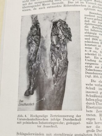 Feldchirurgie, Leitfaden für den Sanitätsoffizier der Wehrmacht, datiert 1943 mit 407 Seiten