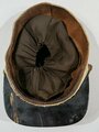 U.S. Civil War era ?, CSA Confederate Cap Kepi with Cross on Crown , visor buttons with confederate eagle, used condition, moth holes