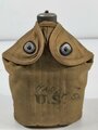 U.S. WWI, AEF Canteen M1910, "Perkins and Campbell 1917", used good condition