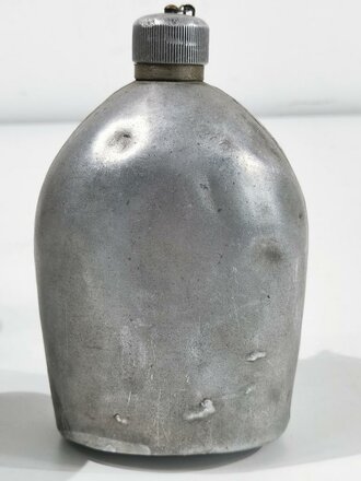 U.S. WWI, AEF Canteen M1910, cup marked"129 MG...