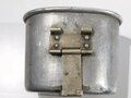 U.S. WWI, AEF Canteen M1910, cup marked"129 MG 167", well used, good condition