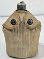 U.S. WWI, AEF Canteen M1910, cup marked"129 MG 167", well used, good condition