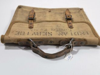 U.S. Briefcase/Bag, "U.S. INDIAN SERVICE Forestry...