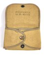 U.S. WWII, US Navy Canvas Cartridge Pouch for .38 Revolver, good condition