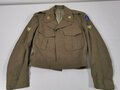 U.S. after WWII, Ike jacket  size 38R, US forces in europe patch. Good condition, Schulterbreite: 45 cm Armlänge: 64 cm