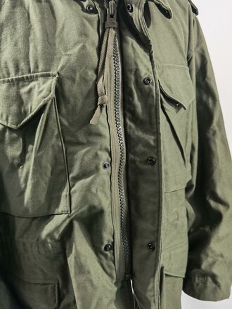 U.S. Field jacket M65, most likely unused, size large short, dated 1987, Schulterbreite: 57 cm Armlänge: 63 cm