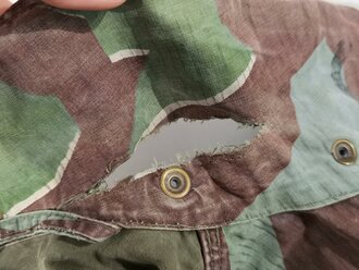 Bundeswehr, Tarnjacke Modell 1956, stark getragenes Stück