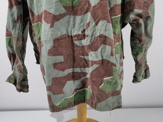 Bundeswehr, Tarnjacke Modell 1956, stark getragenes Stück