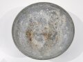 British 1942 dated metal bowl, 37cm diameter, uncleaned