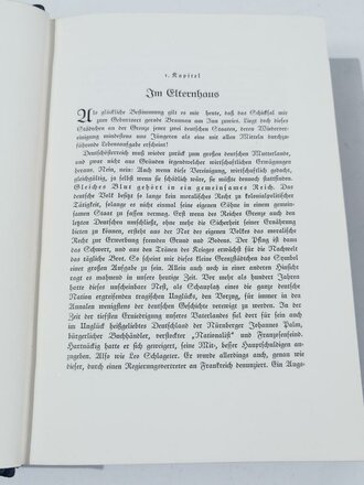 "Mein Kampf" Jubiläumsausgabe anlässlich des 50. Geburtstages Adolf Hitlers. Sehr guter Zustand, im Schuber