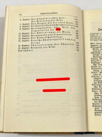 Adolf Hitler "Mein Kampf" . Hochzeitsausgabe "der Stadt der Volkserhebung" Graz