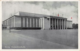 Postkarte "Berlin, Deutschlandhalle"