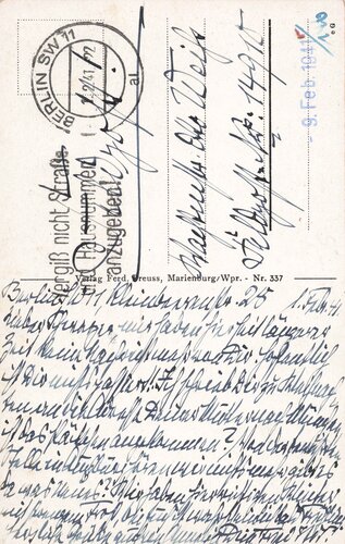 Fotopostkarte "Reichsehrenmal Tannenberg - Ehrenhof und Hindenburggruft"