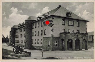 Fotopostkarte "Marburg/Lahn. Tannenberg-Kaserne"