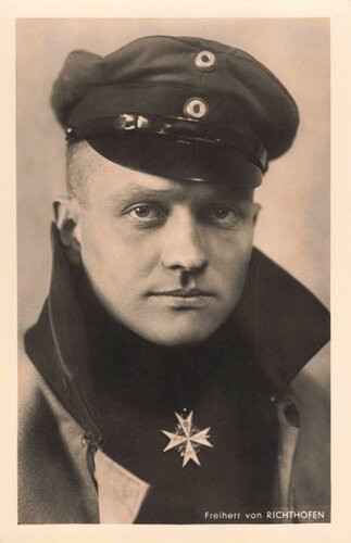 Fotopostkarte "Freiherr von Richthofen"
