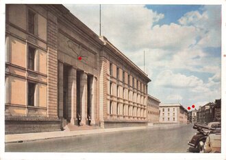 Fotopostkarte "Neue Reichskanzlei Berlin, Architekt Professor Albert Speer"