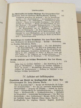 "Nauticus. Jahrbuch für Deutschlands Seeinteressen", Gottfried Hansen, 23. Jahrgang, 1940, 358 Seiten, gebraucht, DIN A5