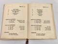 "Oster-Prüfung für Kellner und Köche", hrsg. v. Die Deutsche Arbeitsfront, 14 Seiten, 1936, gebraucht, DIN A5