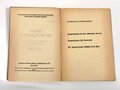 "Dienstvorschrift der Hiltlerjugend. Vorschrift über den Jungvolkdienst vom 1.7.1938", hrsg. v. der Reichjugendführung, 64 Seiten, gebraucht, DIN A5