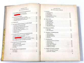 "Spaten und Ähre. Das Handbuch der deutschen Jugend im Reichsarbeitsdienst", hrsg. v. Generalarbeitsführer v. Gönner, 287 Seiten, 1939, gebraucht, DIN A5