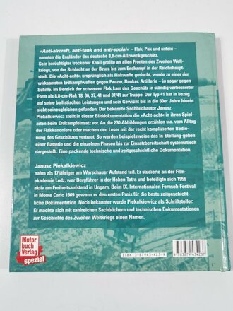 "Die 8,8 Flak im Erdkampf-Einsatz", Janusz Piekalkeiewicz, 191 Seiten,1999, gebraucht, DIN A5