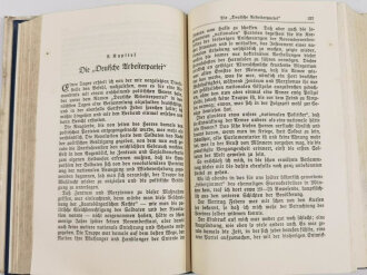 Adolf Hitler " Mein Kampf" Blaue Ganzleinenausgabe im Schutzumschlag. Leichter Wasserschaden, kellergeruch, direkt aus Privathaushalt