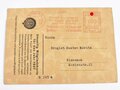 Mitgliedskarte " Reichsverband für Zucht und Prüfung deutschen Warmbluts 1937"