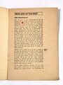 "Rechenschaftsbericht der Deutschen Arbeitsfront", 32 Seiten, 1935, gebraucht, Eselsohren, DIN A5
