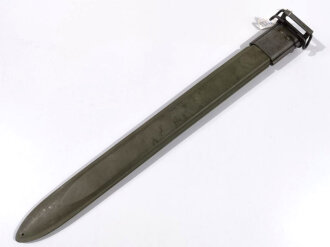 U.S. WWII, M1917 Shotgun Bayonet Scabbard, 46 cm, original paint, good condition