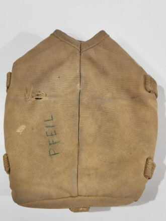 U.S. Army WWI, Canteen Cover mounted , R.I.A., dated 1917, used condition