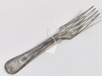 U.S. Army WWI, AEF Fork M1910, dated 1918, tin, used