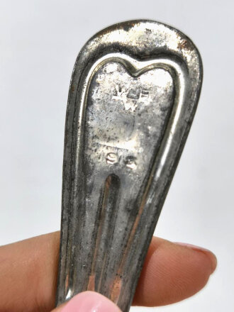 U.S. Army WWI, AEF Fork M1910, dated 1918, tin, used