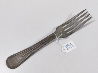 U.S. Army WWI, AEF Fork M1910, dated 1917, tin, used