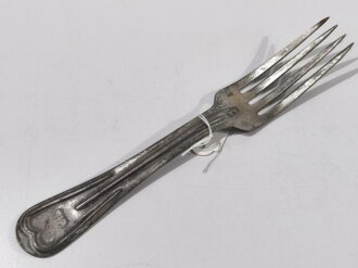 U.S. Army WWI, AEF Fork M1910, dated 1918, tin, used