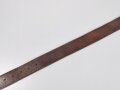 U.S. Army ?, Leather Belt with Brass Buckle, total Length 121 cm, Buckle 6 x 5 cm, used good condition