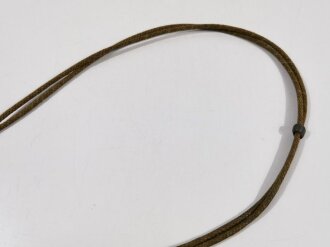 U.S. Army WWI, Pistol Lanyard, "PAT. FEB-20-17", 92 cm, used good condition