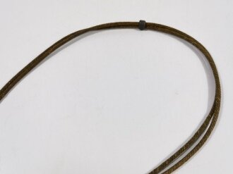 U.S. Army WWI, Pistol Lanyard, "PAT. FEB-20-17", 92 cm, used good condition