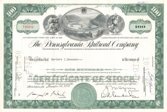 Aktie "The Pennsylvania Railroad Company",...