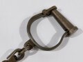 Civil war and Sheriffs 1880 hand cuffs , Iron, 7 x 10 cm, good condition