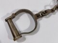 Civil war and Sheriffs 1880 hand cuffs , Iron, 7 x 10 cm, good condition