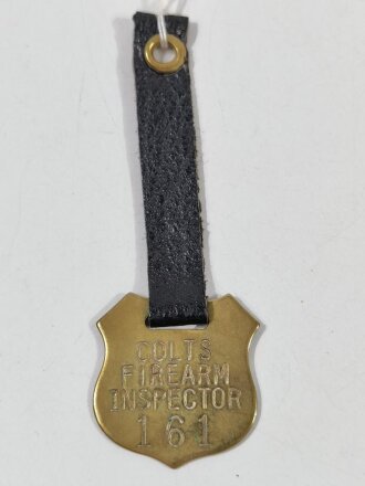 U.S. Montana Stock Detective fob , ca. 3 x 3 cm, vgc