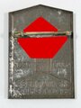 Blechabzeichen "Heimatfest Stötteritz", 05.07.1936, ca. 5 x 3,5 cm, guter Zustand