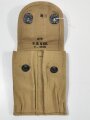 U.S. Army WWI, AEF Ammunition Pouch M1918 for . 45 automatic pistol, "679 P.B. & Co. 7 - 1918", vgc, the "USMC" stenceling is most likely  modern added