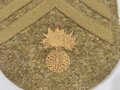 U.S. WWI, AEF Pair of Ordnance Sergeant Rank Insignia, vgc