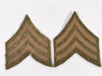 U.S. WWI, AEF Pair of Standard issue Corporal Rank...