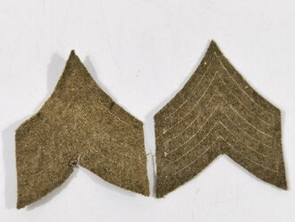 U.S. WWI, AEF Pair of Standard issue Corporal Rank...