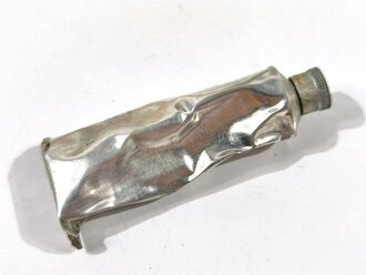 U.S. WWI, AEF Can with Anti-Dimming Stick for Gas Masks, ca. 8 x 3 cm, good condition